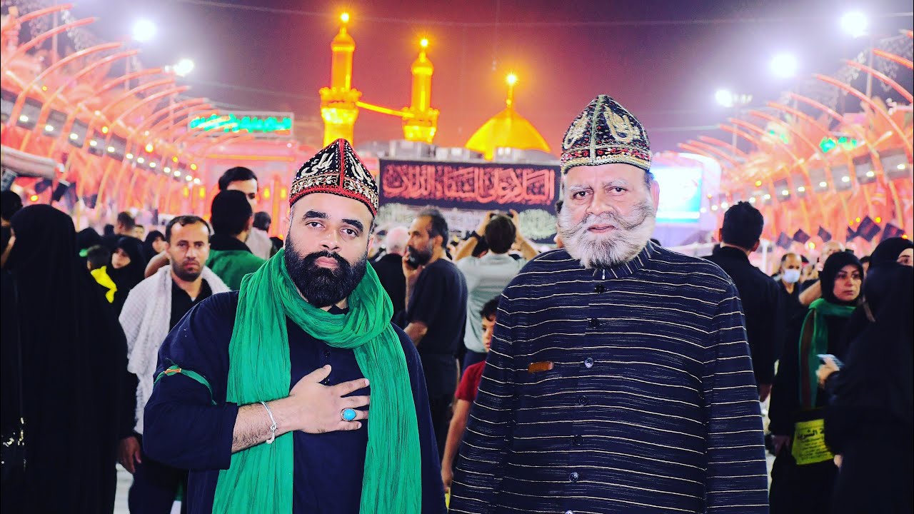 Live Karbala Arbaeen 2022 New Manqabat Mai Hu Zawwar e Hussain a.s by Syed Fazle Moin Chishty