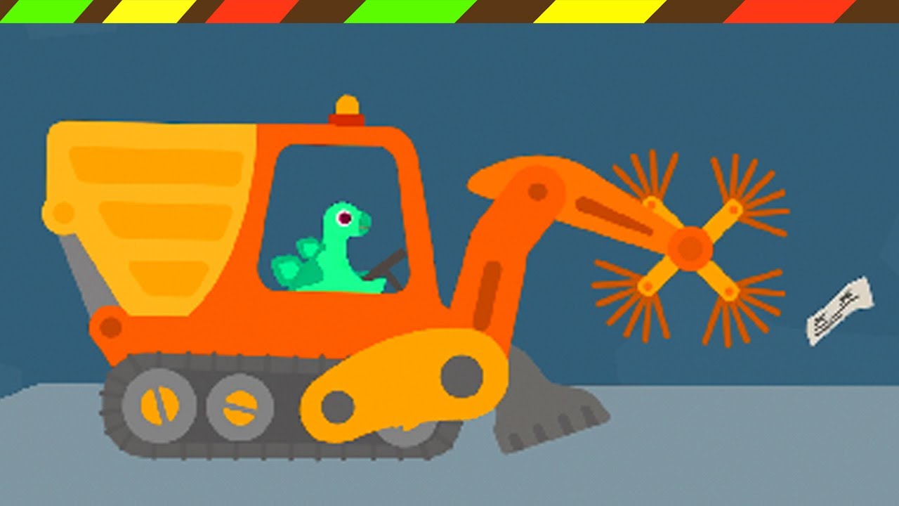 Dinosaur Garbage Truck | Dino King