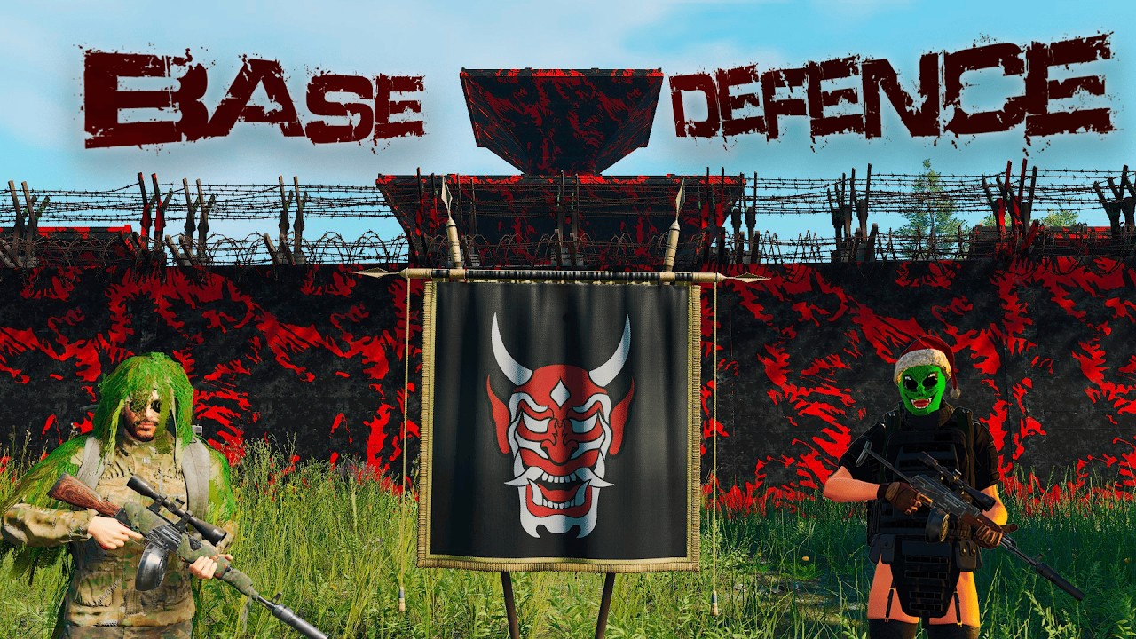 BASE DEFENCE SCUM v1.2 / Защита базы в СКАМ