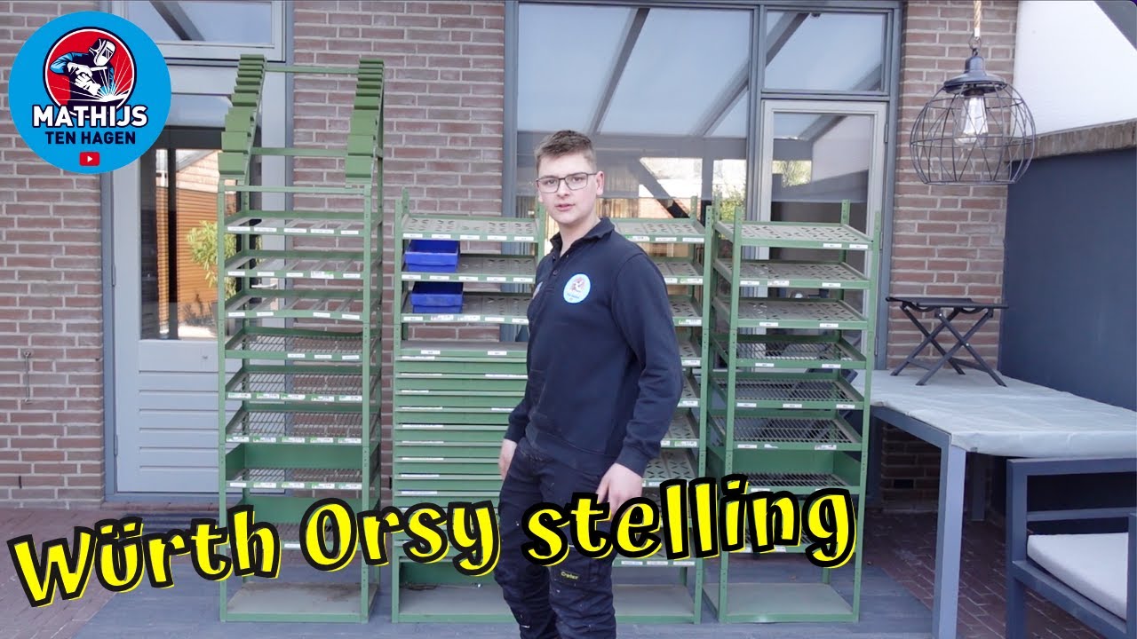 Würth ORSY magazijnstellingen gekocht