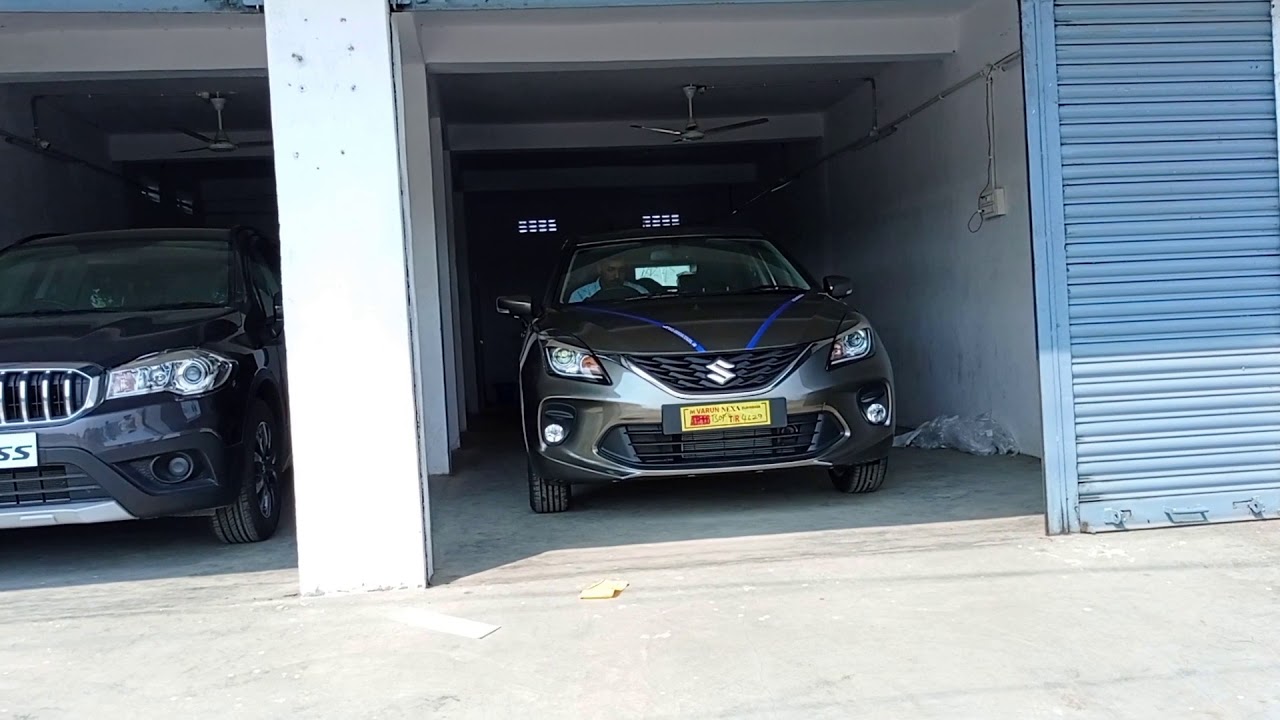 Taking Delivery of Maruti Baleno Zeta❤️😍 2021 Model Magma Grey Colour #marutisuzuki #baleno #shorts