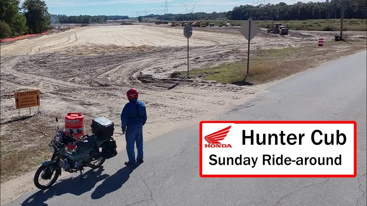 2023 Honda Trail 125 - Sunday Ride-around with the Hunter Cub