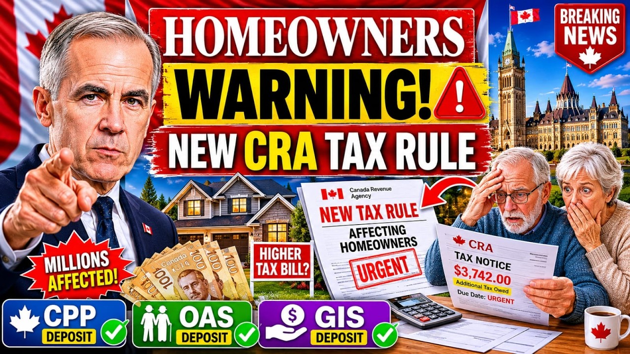 Warning for Canadian Homeowners The 2026 CRA Tax Rule That Could Cost You Thousands in Retirement