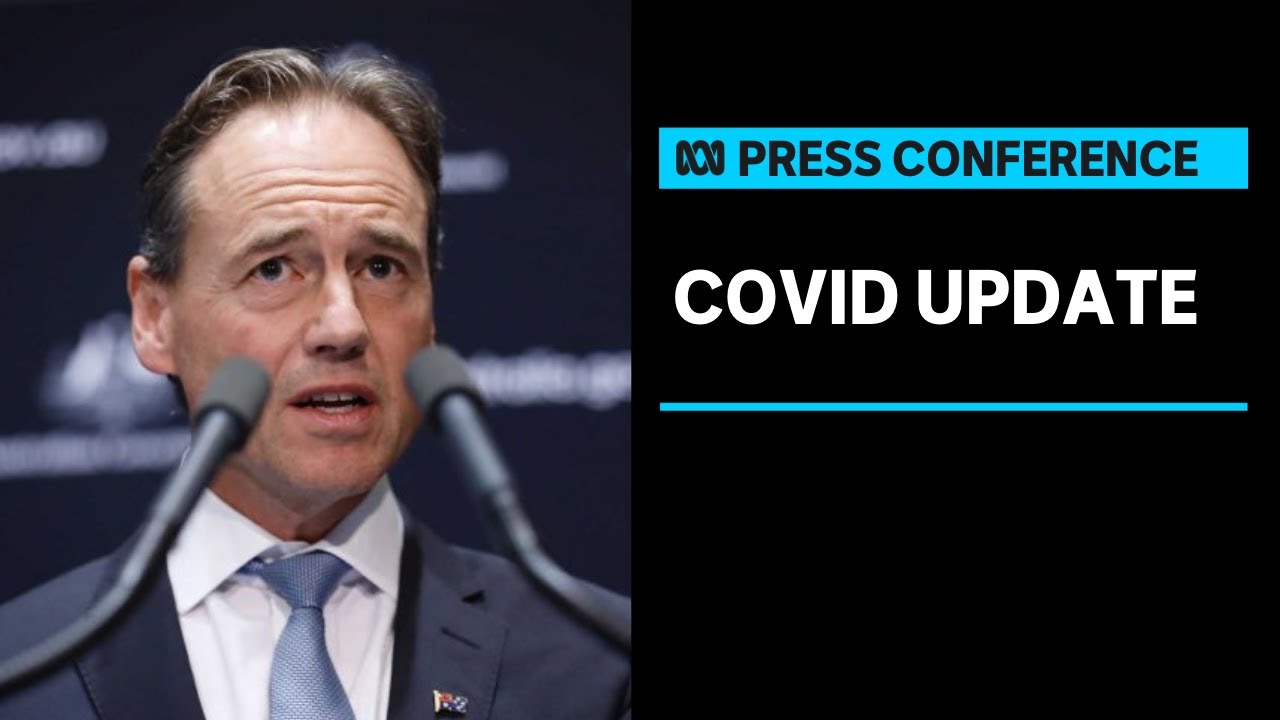 Federal Health Minister provides a COVID-19 update | ABC News