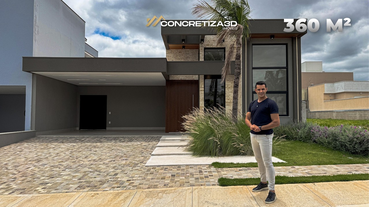 A CASA TÉRREA MAIS LINDA DO CONDOMÍNIO MARIA DULCE | 3 SUÍTES, PISCINA E ÁREA GOURMET COMPLETA!