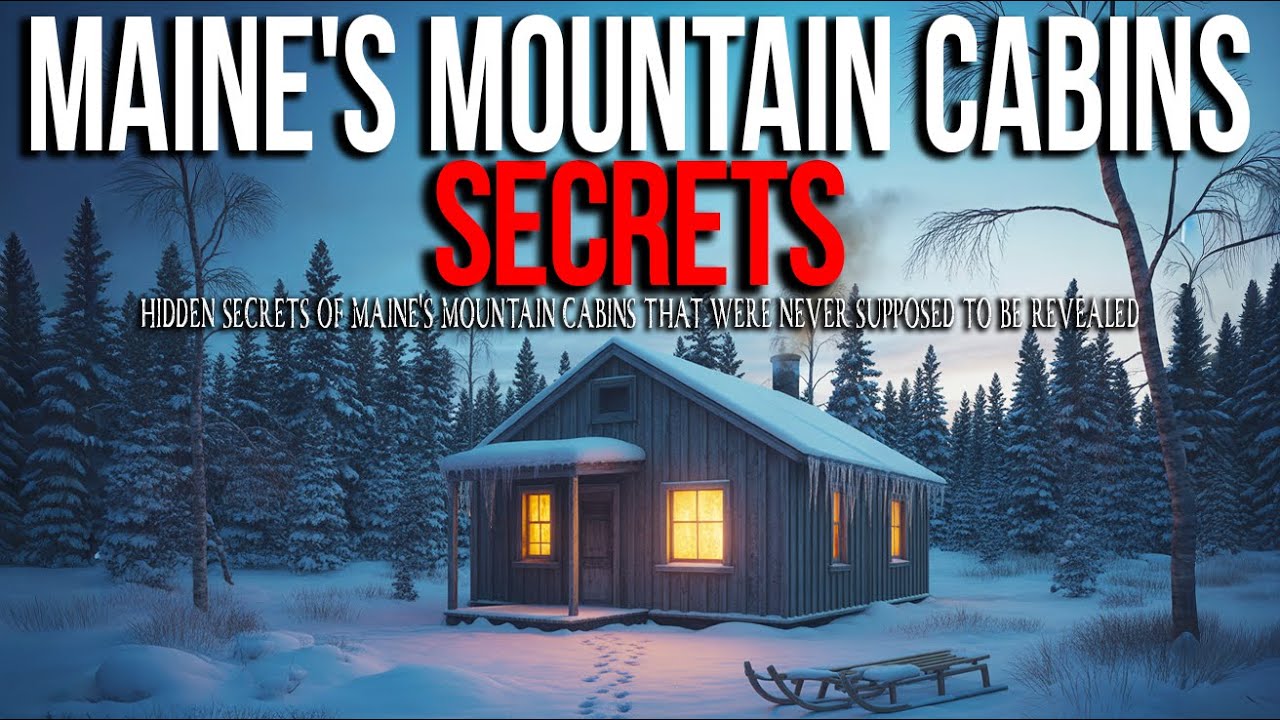 15 Chilling Mysteries from Maine's Mountain Cabins That Will Keep You Up at Night