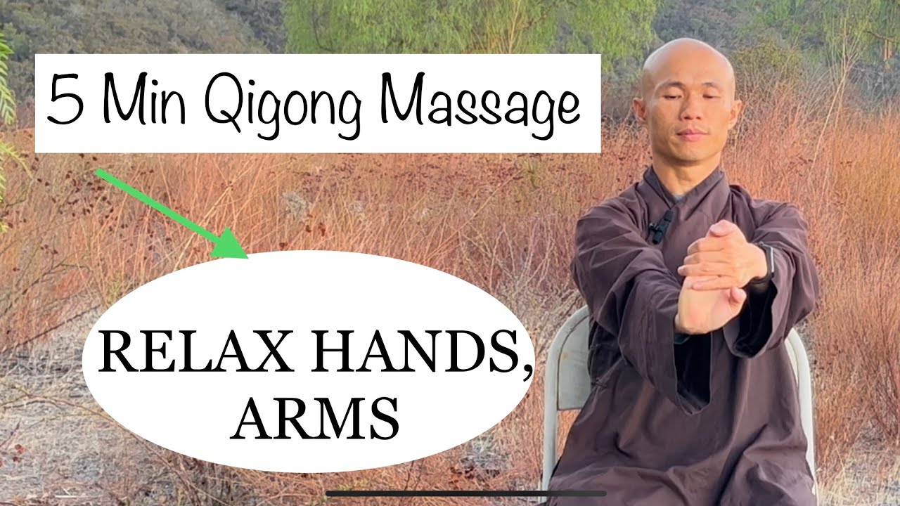 RELAX and HEAL Hands, Palms | 5 Minute Qigong Massage