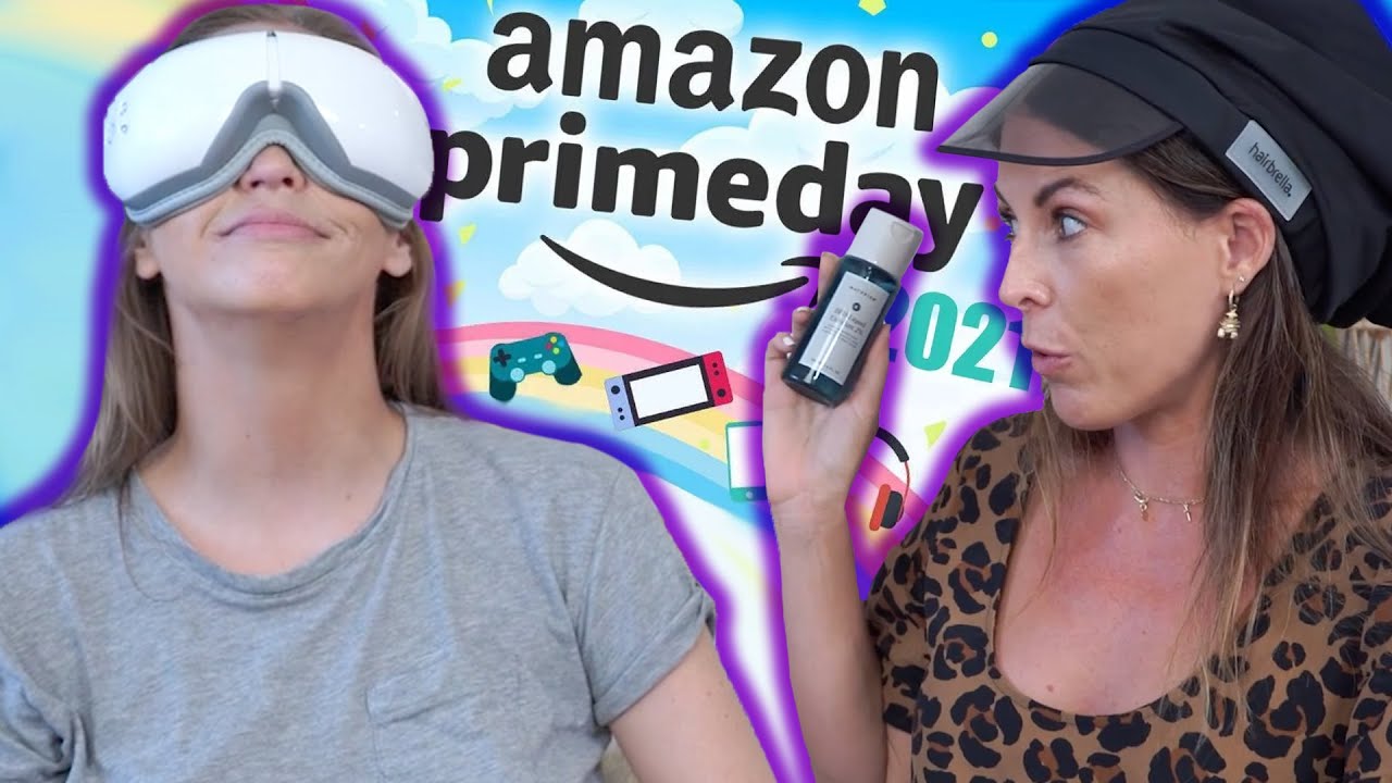 Trying Random Stuff We Bought on Amazon PRIME DAY