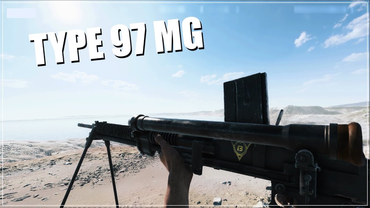 BATTLEFIELD 5 NEW TYPE 97 MG