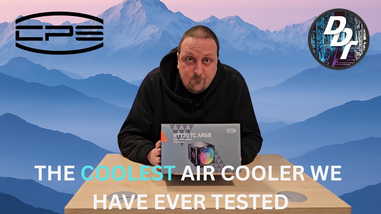 Our Coolest ever CPU Air Cooler   The CPS PCCooler RT720