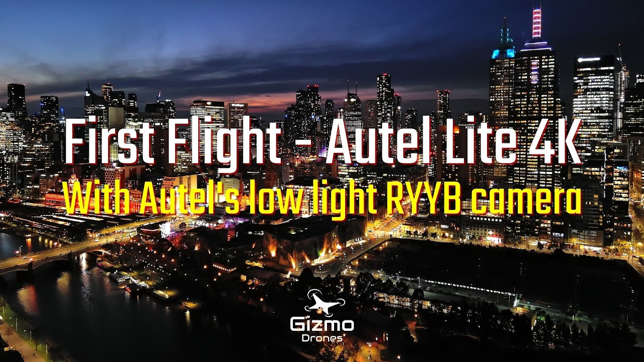 Autel LITE - First Flight Test - Autel's low light RYYB version