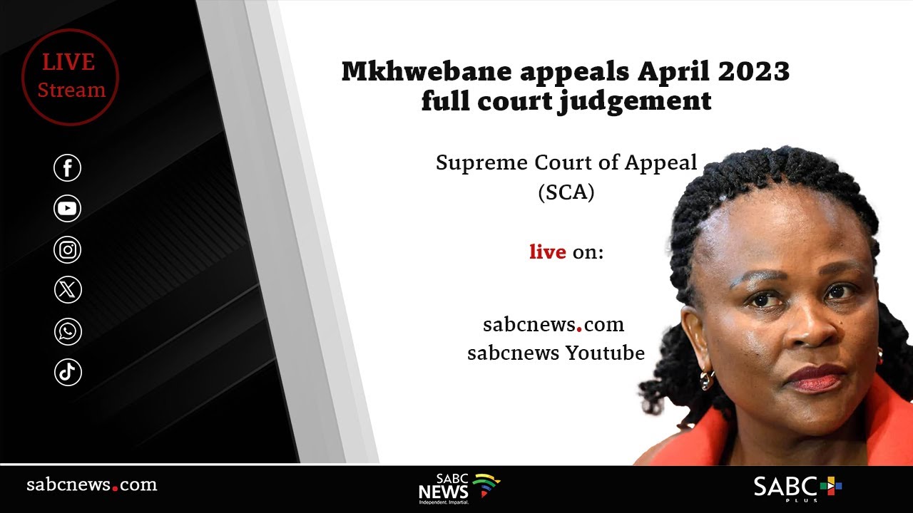 Mkhwebane appeals April 2023 full court judgment