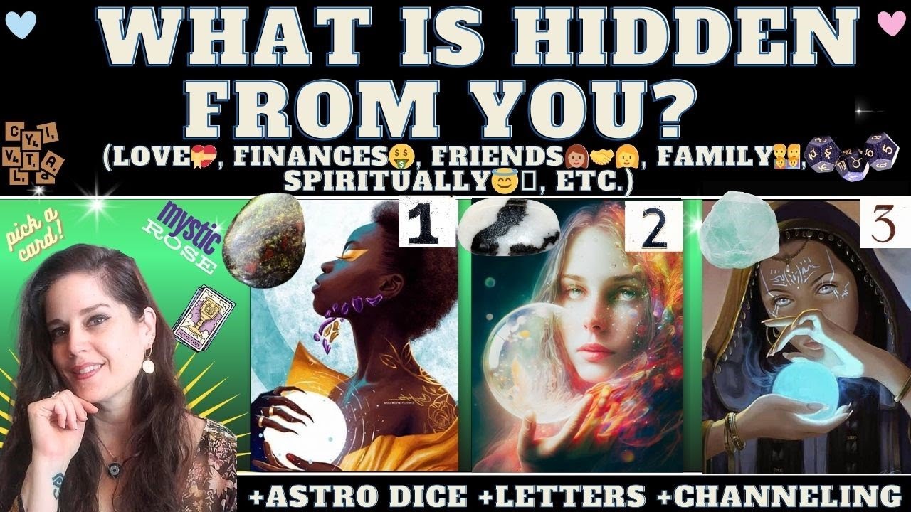 WHAT'S HIDDEN FROM YOU IN ALL ASPECTS OF YOUR LIFE? (love, work, spirituality, friends, etc.) TAROT