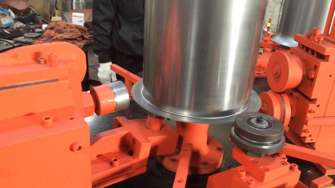 OMEX Double Working Tube Flanging Machine