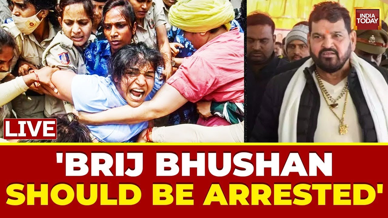 Live : Dangal For Justice Continues | 'Brij Bhushan Should Be Arrested': Wrestlers Demand