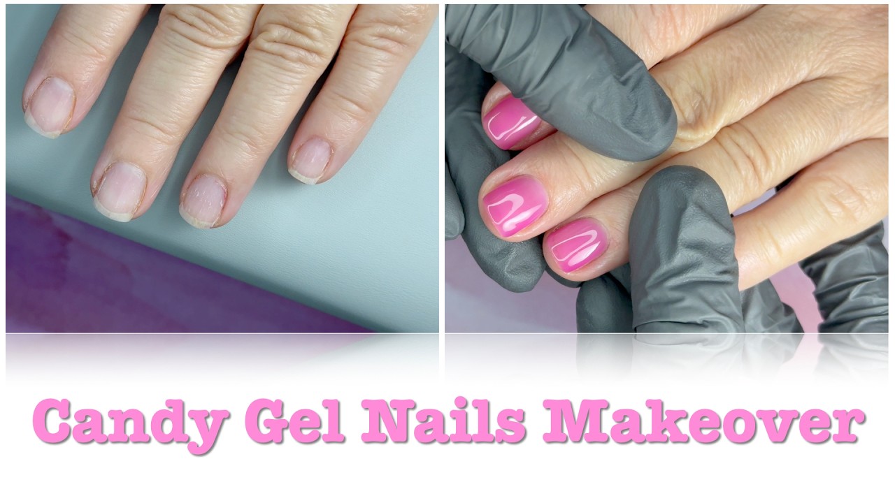 Candy Gel Nails Makeover🍭
