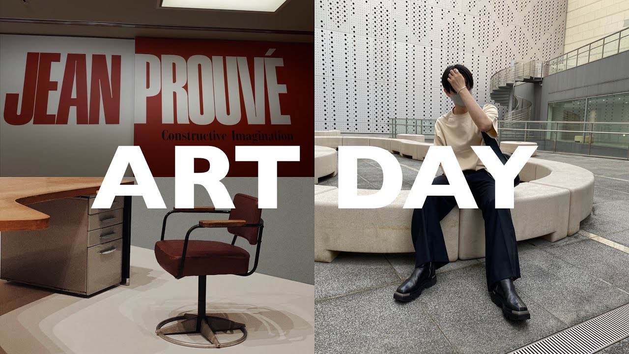 vlog #4 Art Day | Jean Prouvé | Museum of Contemporary Art Tokyo | Blue Bottle