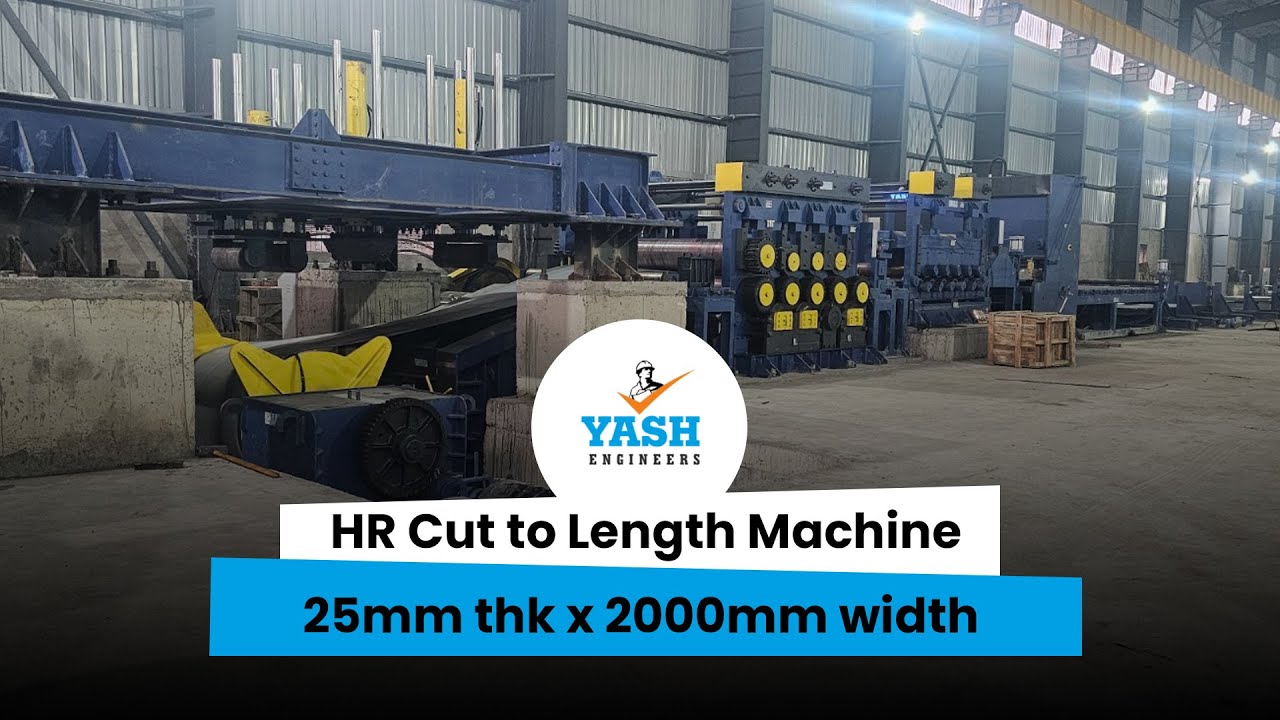 HR Cut to Length Automatic Line  2000mm x 25mm with 4HI Leveler