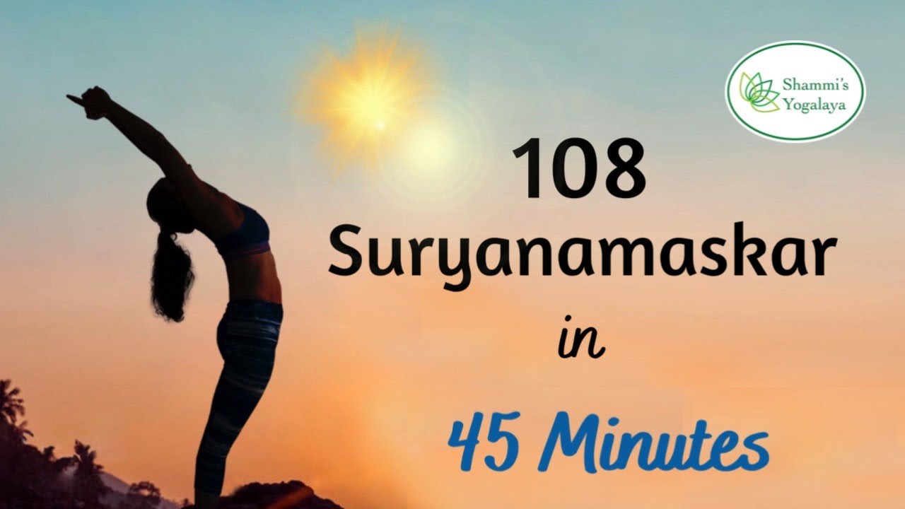 Suryathon 108 за 45 минут