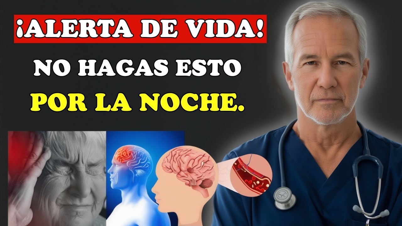 Neurólogo advierte: millones hacen esto cada noche sin saber que aumenta el riesgo de ictus