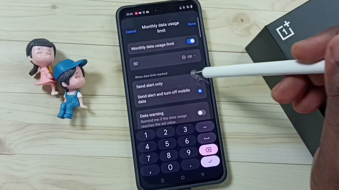How to Set Daily | Monthly Mobile Data Usage Limit on OnePlus Android Phone