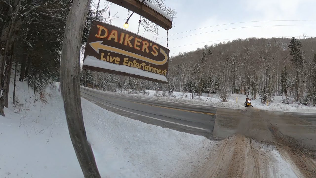 2024 Old Forge Snowmobiling Feb 17 Part 1 - Inner Trails