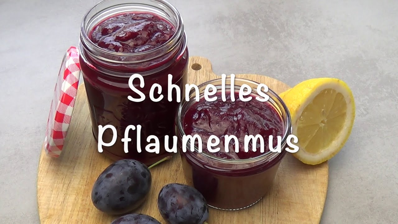 Schnelles Pflaumenmus 😋 aus dem Thermomix® TM5 / TM6