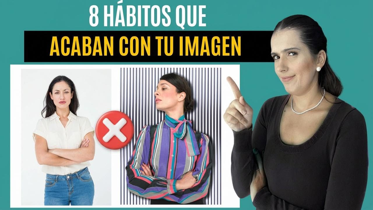 Estos 8 hábitos arruinan tu imagen más de lo que crees ¡Deja de hacerlos ya!