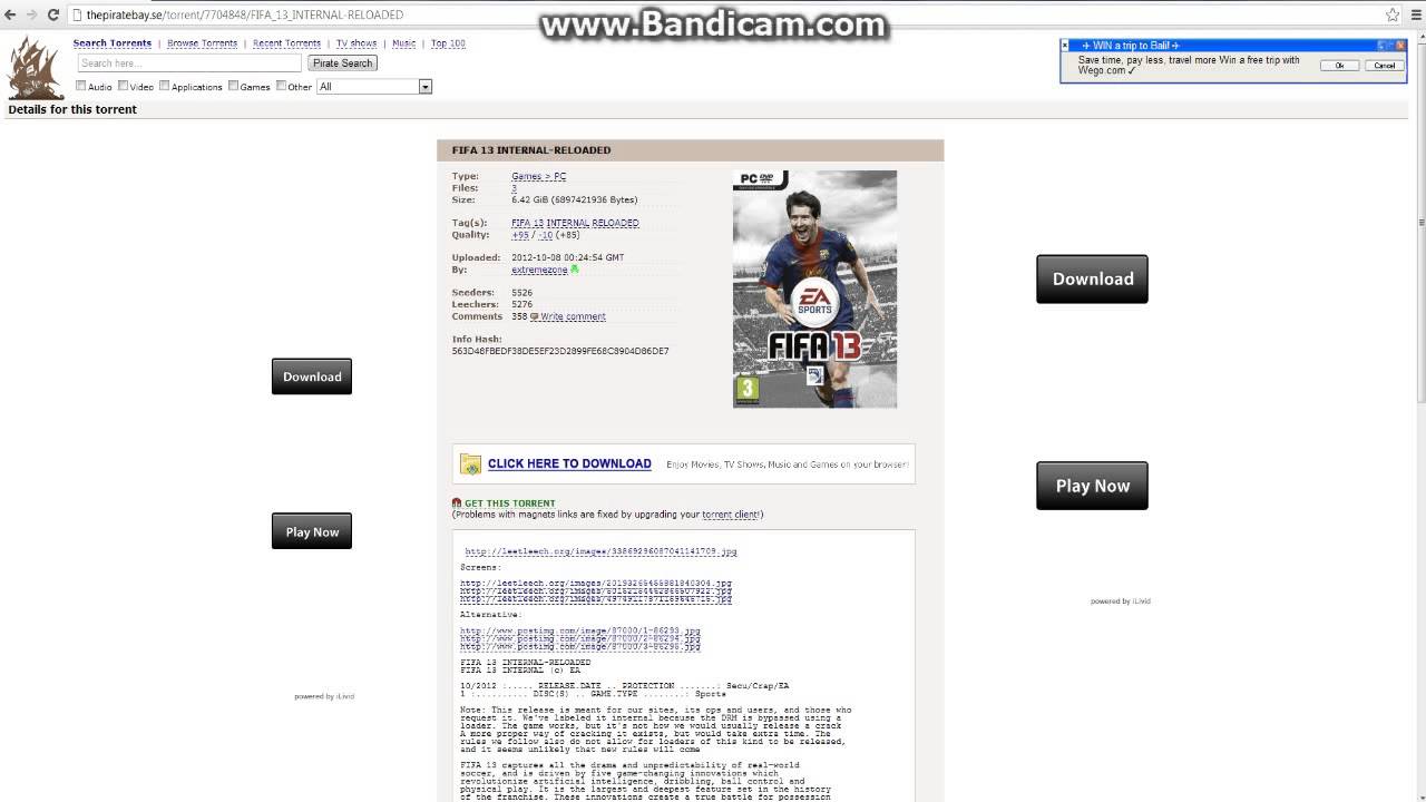 FIFA 13 Full Download link+how to crack