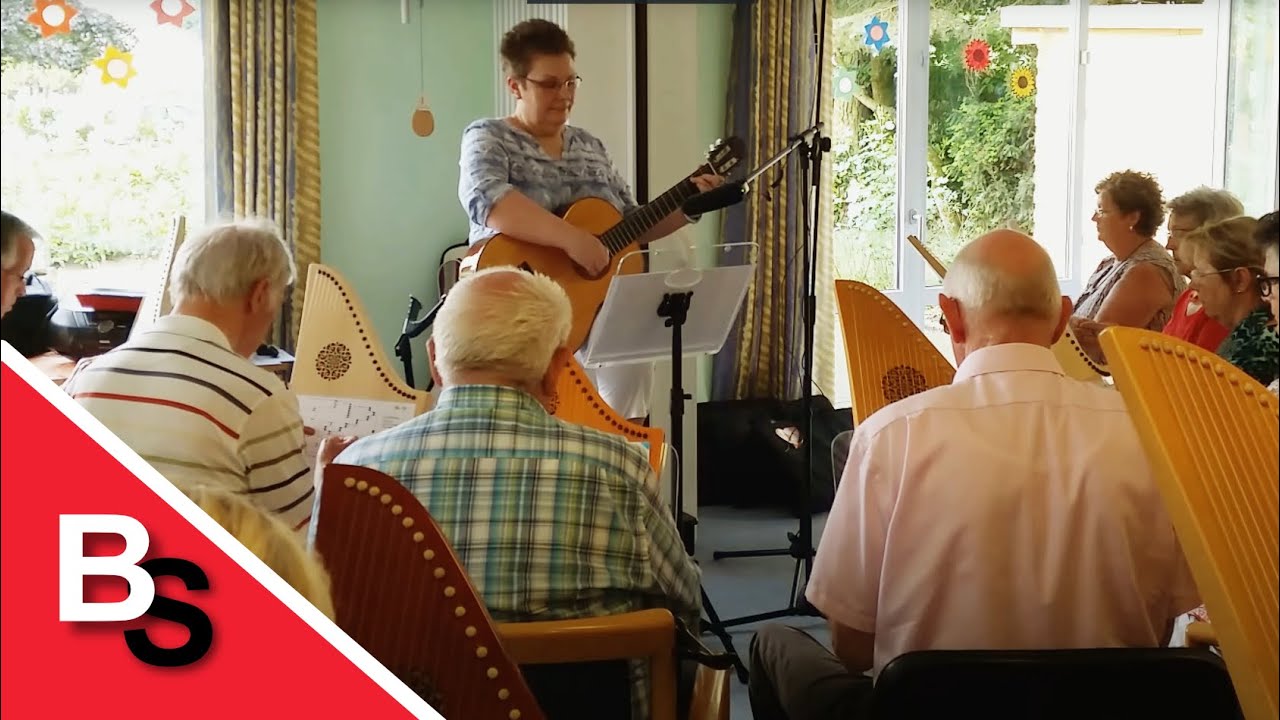 Die Moldau/Gisela Schmitt/Halterner Harfenzauber/Musizieren leicht gemacht/Veeh-Harfe/Tisch-Harfe