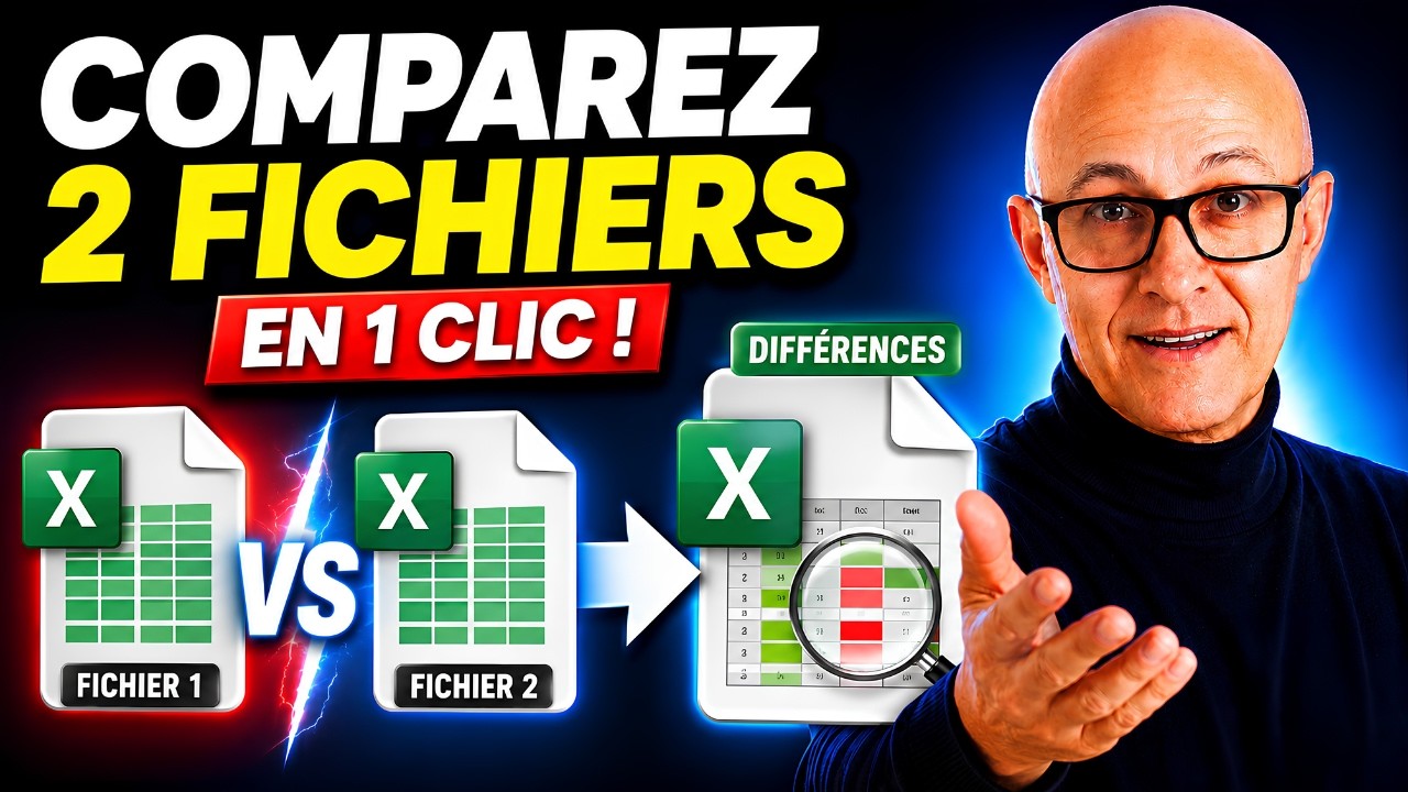 EXCEL | La méthode ULTIME pour comparer 2 fichiers ! 🔥
