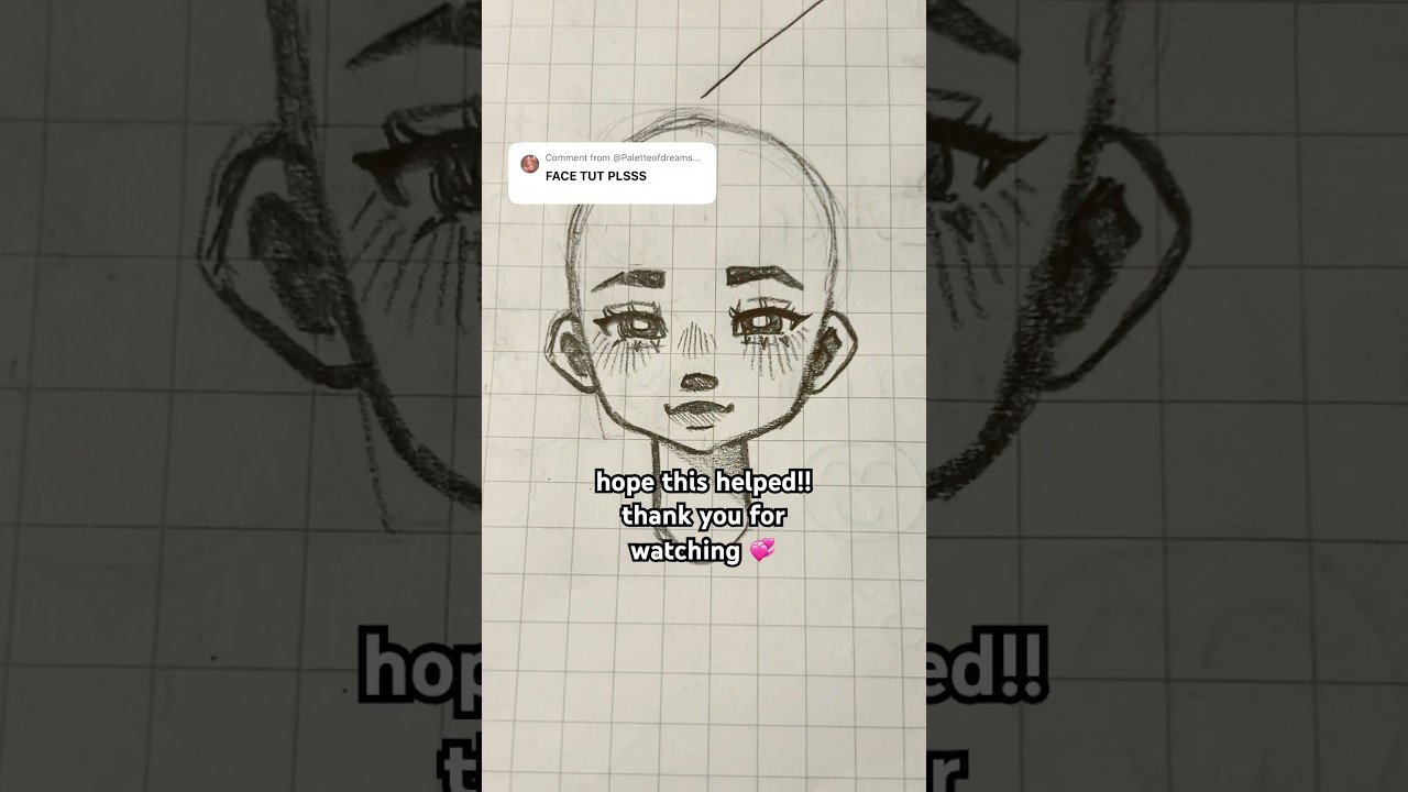 hardly fit in 60 secs 😭 #art #artist #drawing #drawingtutorial #tutorial #face #traditionalart