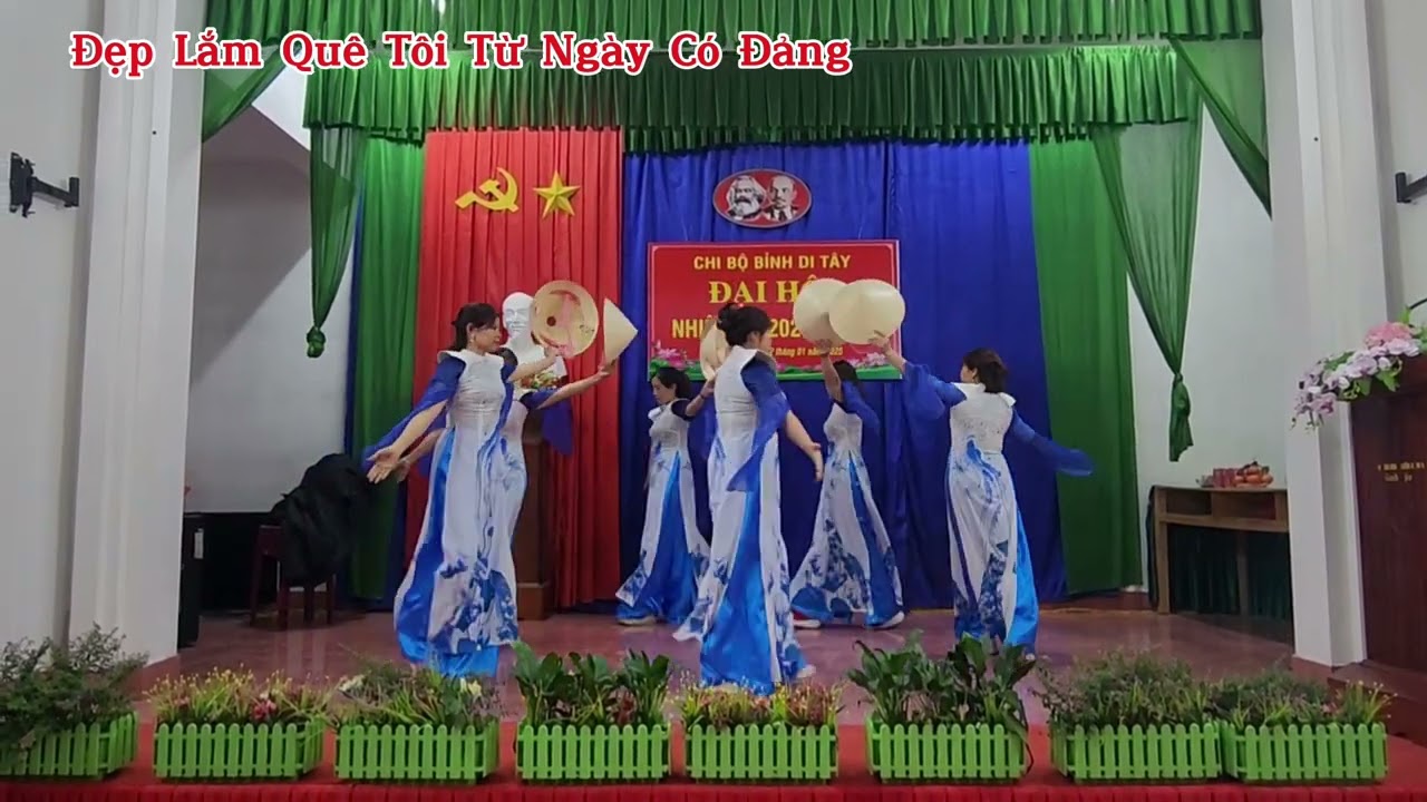 Múa : Đẹp Lắm Quê Tôi Từ Ngày Có Đảng / bài diễn tập duyệt.