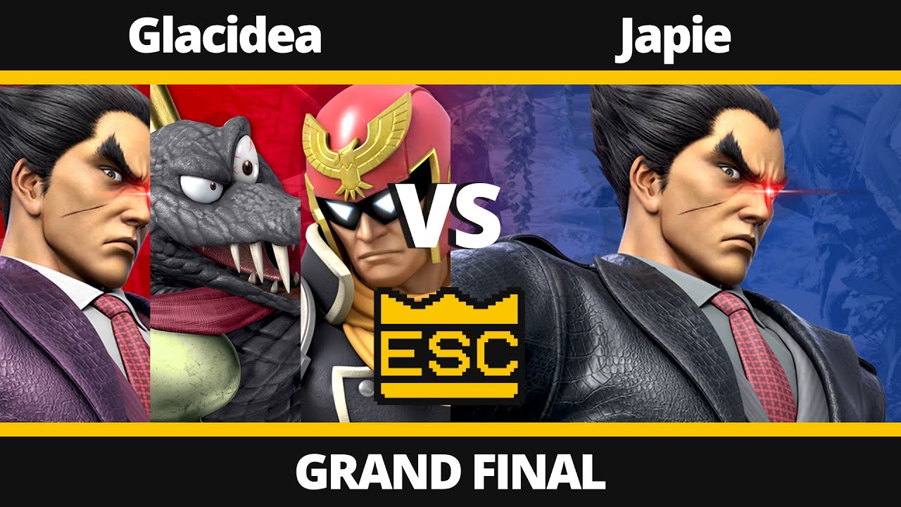ESC 25 Grand Final - Glacidea (Kazuya, King K. Rool, Captain Falcon) Vs. Japie (Kazuya) - SSBU Local
