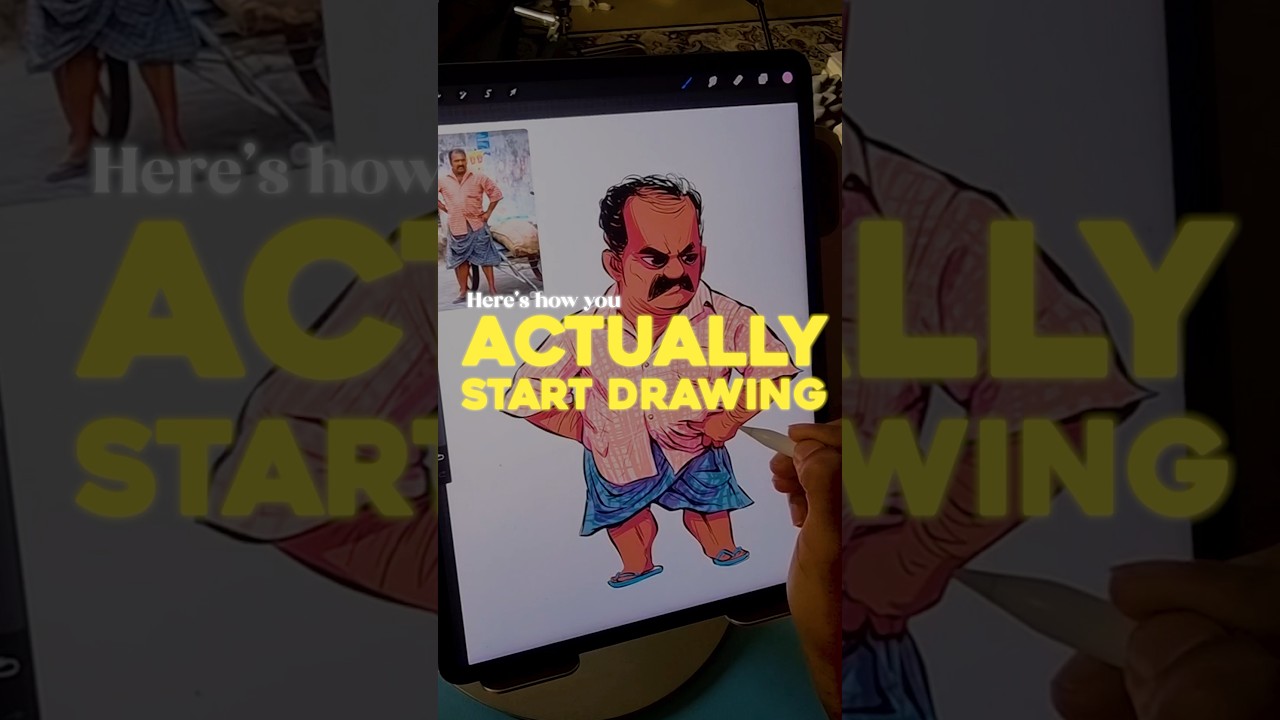 How to ACTUALLY Start Drawing? (for beginners)