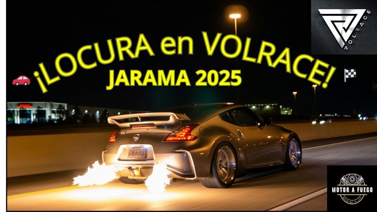 VOLRACE 2025 en el JARAMA: El evento de coches que no te puedes perder 🏎️🔥