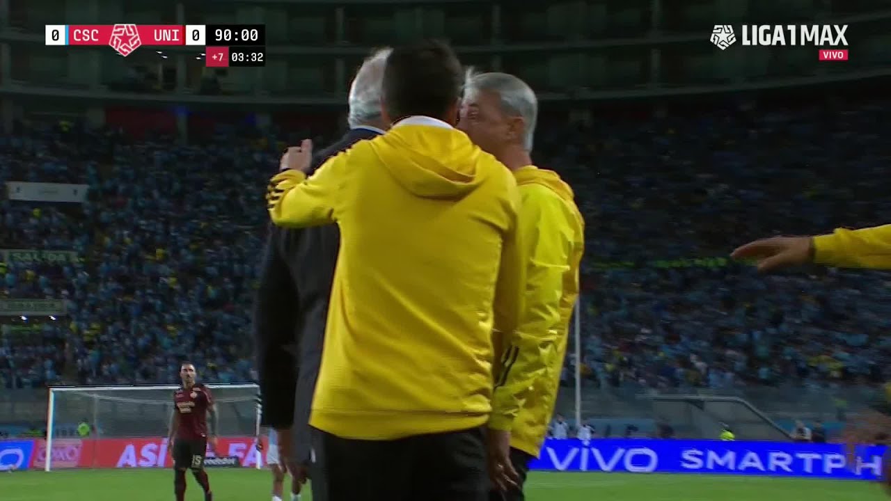 &iexcl;Bronca! Fossati y Nunes se dijeron de todo cara a cara en el Cristal vs 'U' por la Liga1