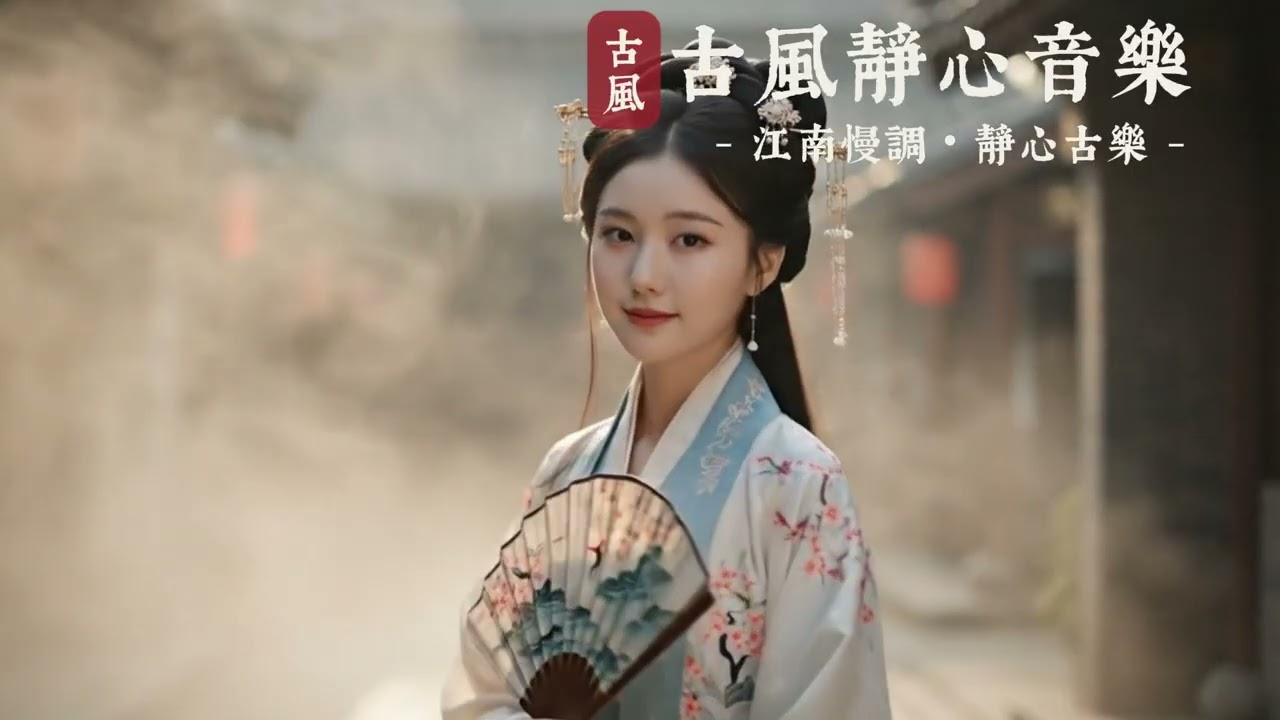 古風靜心音樂｜古城街巷・竹林・水鄉｜放鬆・療癒・專注