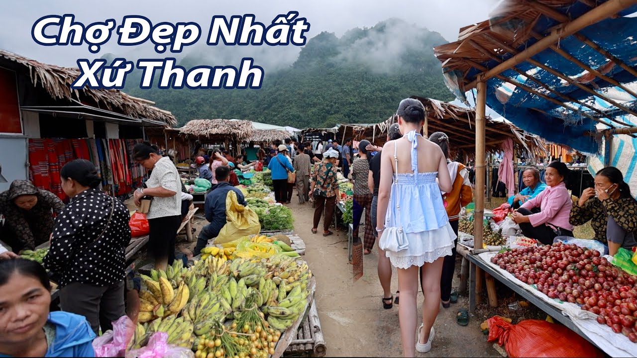 Chợ Phố Đoàn đẹp nhất xứ Thanh-những du khách may mắn được trải nghiệm phiên chợ mộc mạc hiếm có