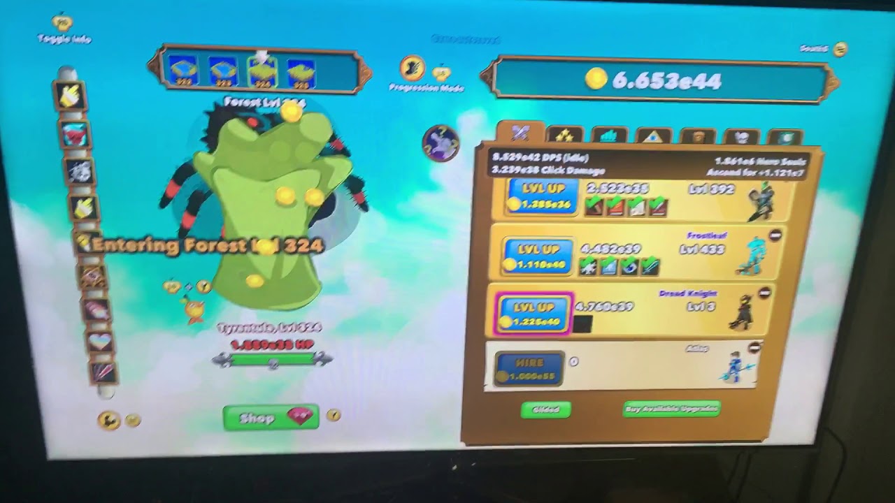 Clicker heroes xbox glitch fast hero souls!!