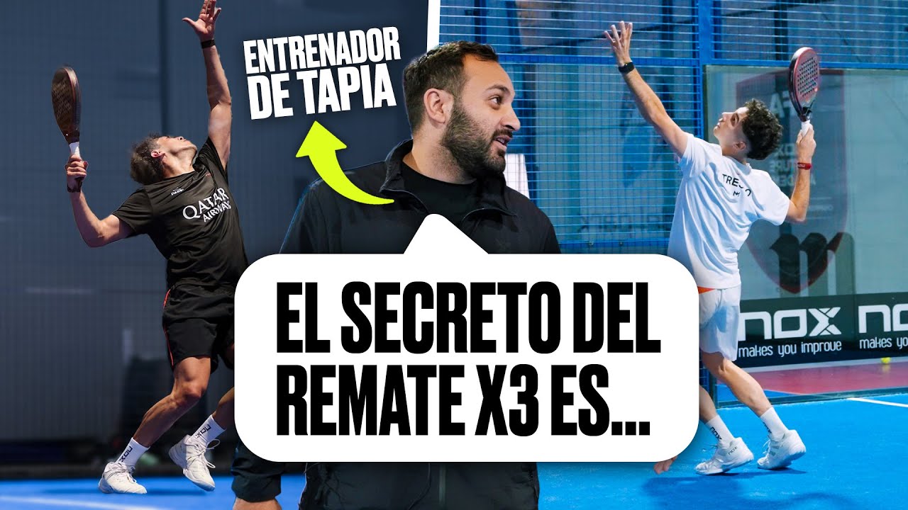 ¡EL COACH DE TAPIA me ENSEÑA EL REMATE x3! 🔝