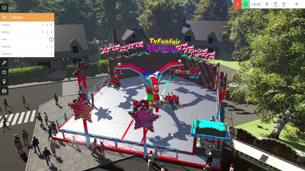 Virtual Rides 3 Experinece ride (superspin)