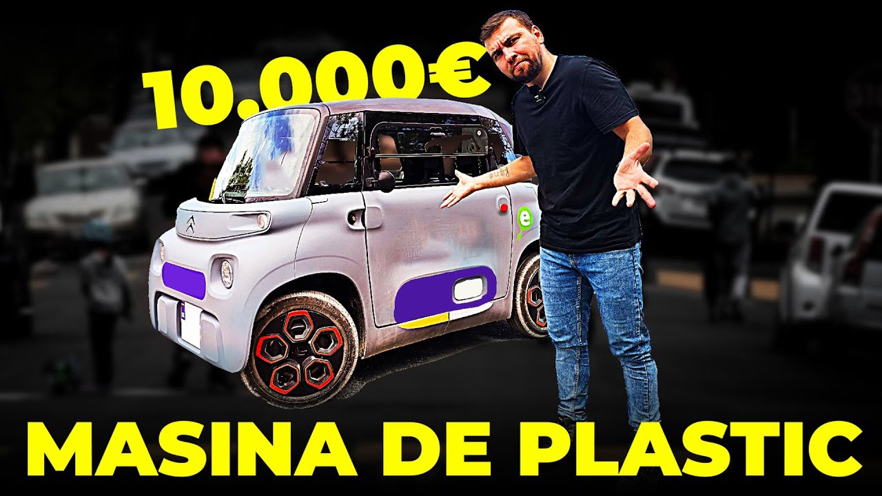 Masina care se conduce de la 14 ani si inlocuieste bicicleta - CITROEN AMI