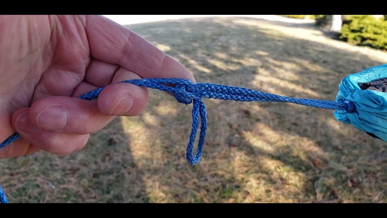 Hammock whoopie sling kit , hardware free, EVO loop, Fast shackle , toggle knot