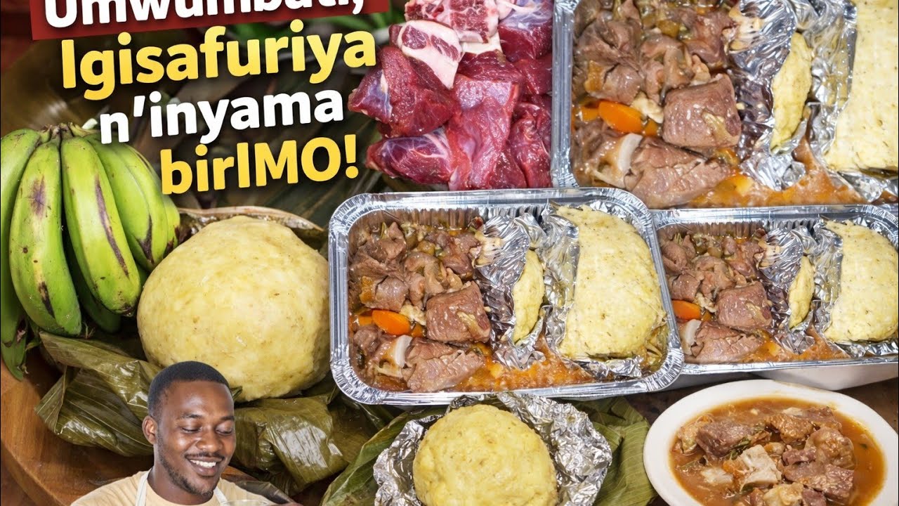 Jinsi wanavyopika ndizi na kitoweo cha nyama ni kitamu sana, jionee mwenyewe unachofikiria.