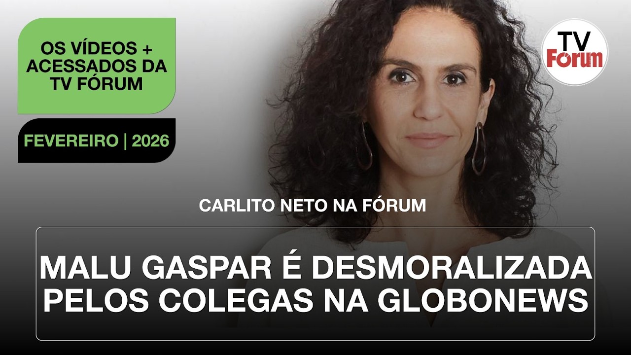 MALU GASPAR É DESMORALIZADA PELOS COLEGAS NA GLOBONEWS
