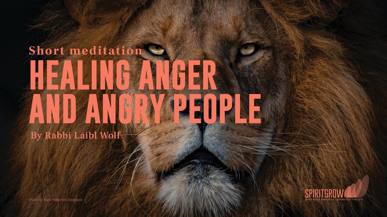 Rabbi Laibl Wolf - Healing Anger and Angry People