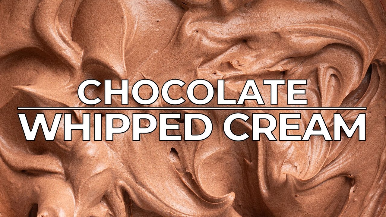 Chocolate Whipped Cream