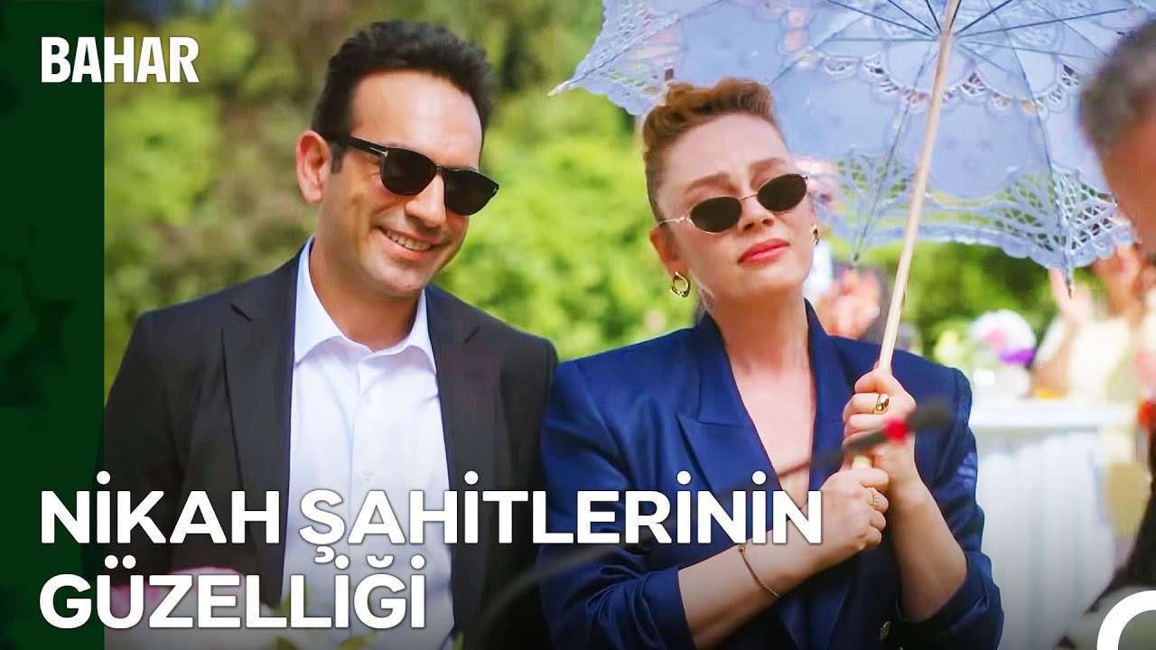 Gülçiçek ve Reha'nın Sürpriz Nikah Şahitleri - Bahar