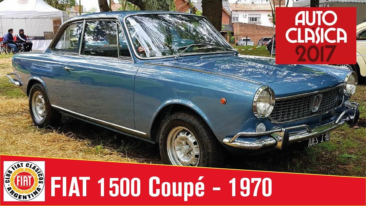 Fiat 1500 Coupe 1970 carrocería Vignale - Club Fiat Clásicos Argentina | Autoclásica 2017